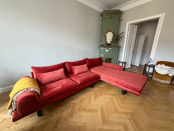 Ny pris- Custom made - L Soffa