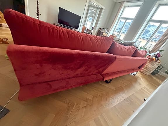 Ny pris- Custom made - L Soffa