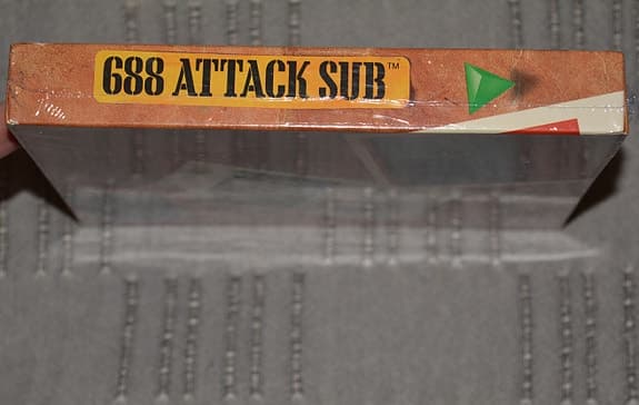 688 Attack Sub [Amiga spel] oöppnad/plomberad för samlare!