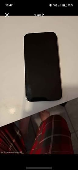 Apple iPhone 15 Pro Max smartphone 256 GB svart