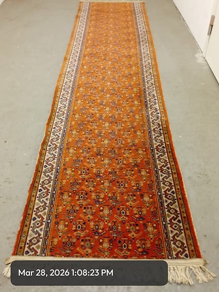 vacker mönster orientalisk persisk ullmatta