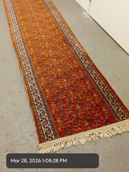 vacker mönster orientalisk persisk ullmatta