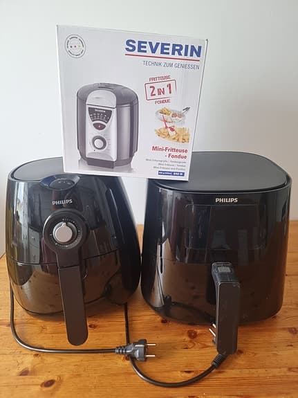 Philips airfryer svart köksapparat