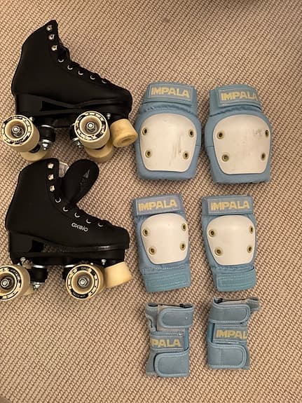 Rullskridskor barn storlek 32 svart