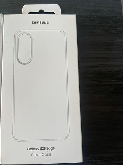 SKAL till Samsung S25 Edge i obruten förpackning
