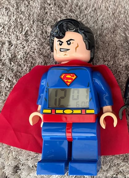 Väckarklocka Stålmannen Lego