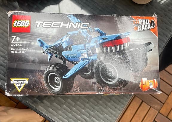 LEGO Technic leksaksfordon blå