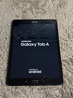 Samsung Galaxy Tab A surfplatta 16 GB svart