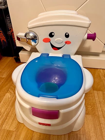 Fisher-Price  spelande potta