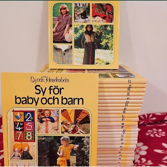 Sy och handarbeta. Komplett serie 27 band.