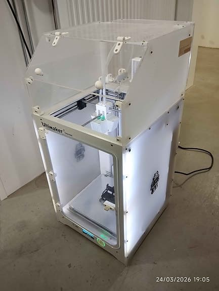 UltiMaker 3 Extended 3D-skrivare Dubbelmunstyckesystem (Dual Extruder)