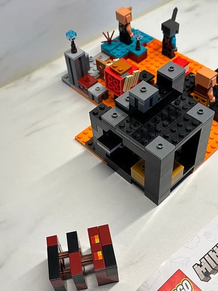 Lego Minecraft byggset nr 21185 Netherfästningen