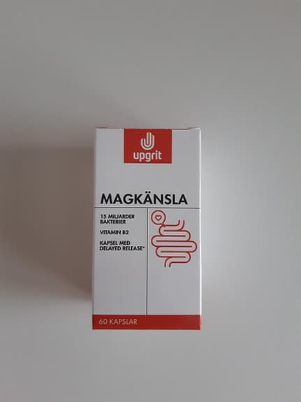 NY Upgrit Magkänsla Mjölksyrabakterier 60 kapslar