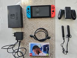 Nintendo Switch med 1 spel