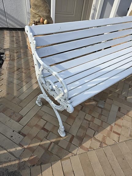 Byarum trädgårdsbänk