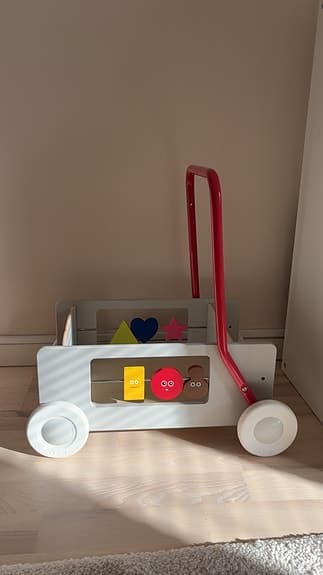 Babblarna Lära-gå-vagn