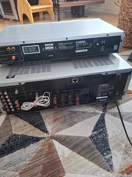 Yamaha R-N500 CD-S300 TT-300 stereopaket silver