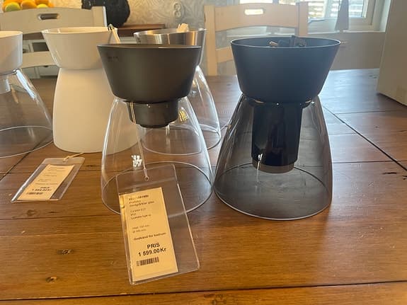 Fem stycken olika lampor / armaturer totalt 7 stycken