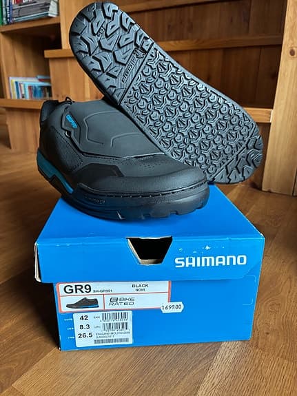 Helt nya!! Shimano GR9 cykelskor 42 svart