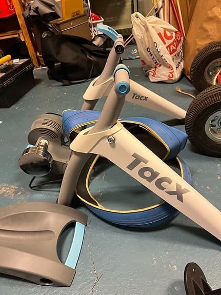 Tacx cykeltrainer med rulle