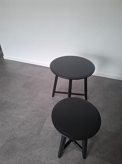 IKEA satsbord svart