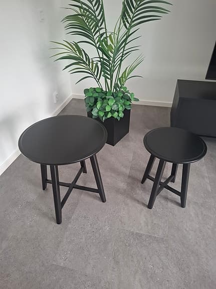 IKEA satsbord svart