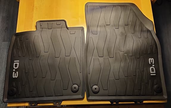 Nya VW ID.3 gummimattor