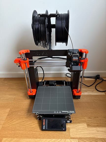 Prusa MK4S – mycket lite använd, extra steel sheet, kvitto finns
