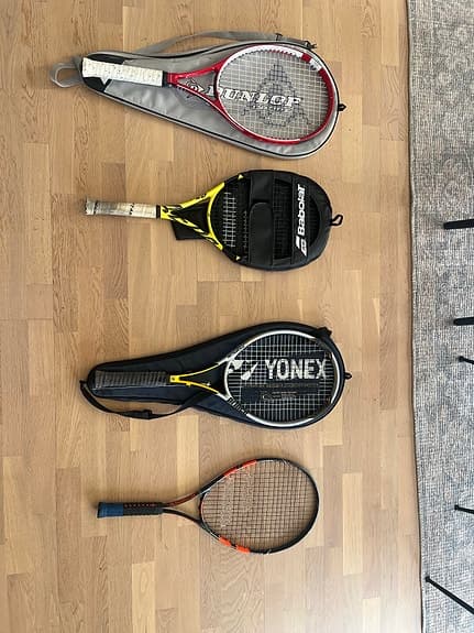4 st Tennisracket