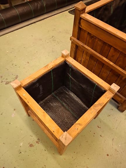 Planteringslådor