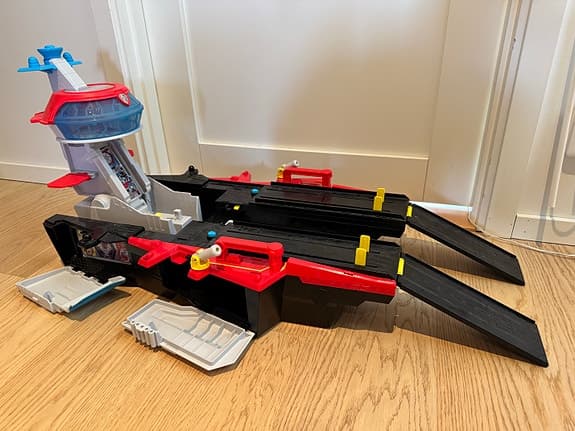 PAW Patrol Aircraft Carrier HQ – komplett, mycket fint skick
