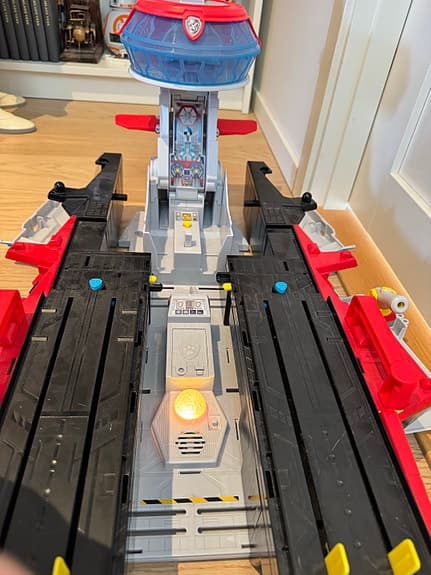 PAW Patrol Aircraft Carrier HQ – komplett, mycket fint skick
