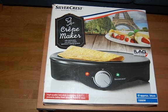 SILVER CREST CREPE MAKER