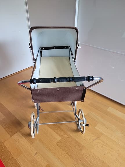 Fin Retro Dockvagn – 80-tal – Hopfällbar