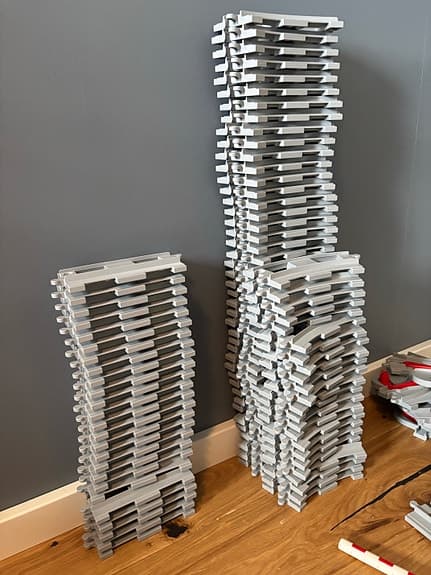 Lego Duplo City tågräls och tillbehör