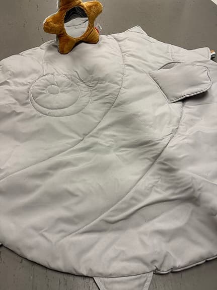 Done by Deer babygym rund lekmatta grå