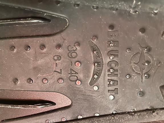 Beuchat Mundial 50 simfötter 39–40 svart