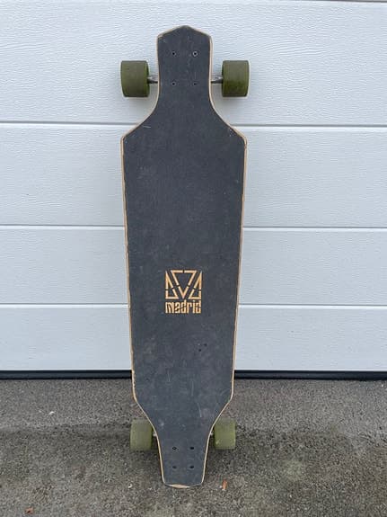 Madrid longboard trä svart griptape