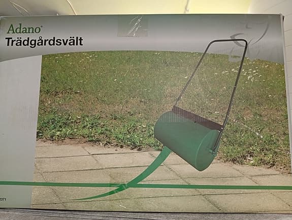 Trädgårdsvält, oanvänd