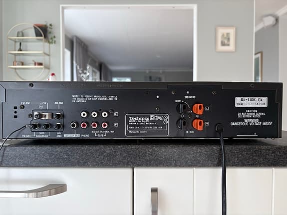 Technics stereo receiver - SA-110