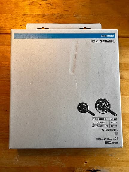 Vevparti - Shimano Cues FC-U4000-2B 36/22T