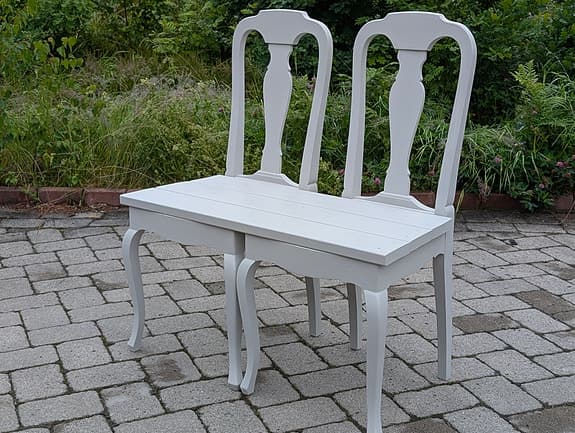 Trädgårdsbänk för uteplats