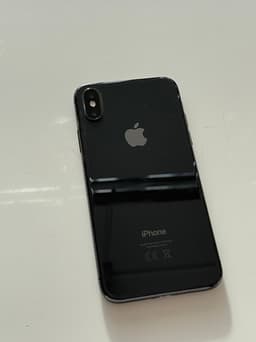 Apple iPhone X 64 GB svart
