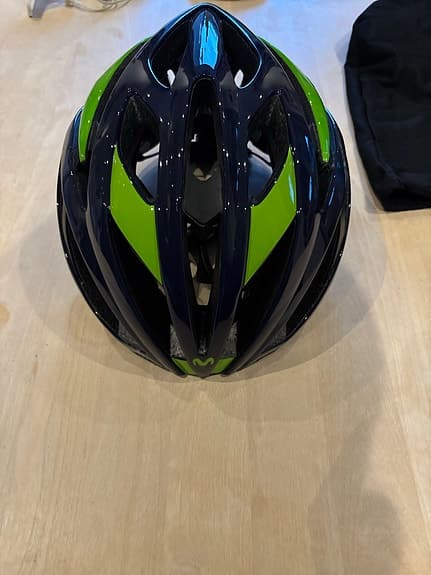 Abus Tec-tical 2.0 movistar team hjelm. Hjälmstorlek: 58-62 cm