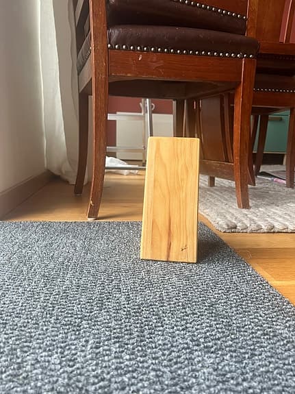 Justerbar möbelhöjare 6 stycken