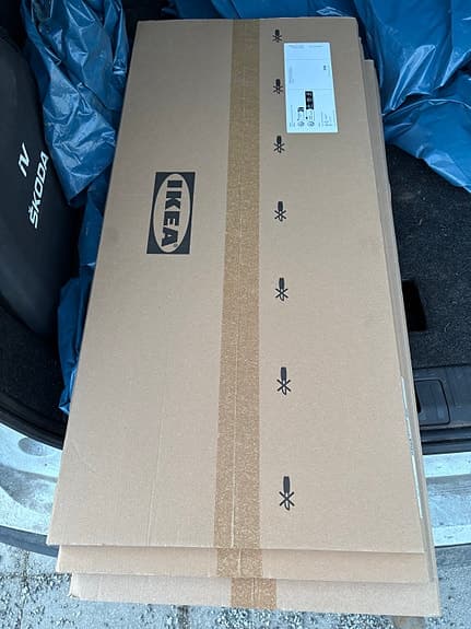 Ikea Vallstena skåpfronter 80x40 vit