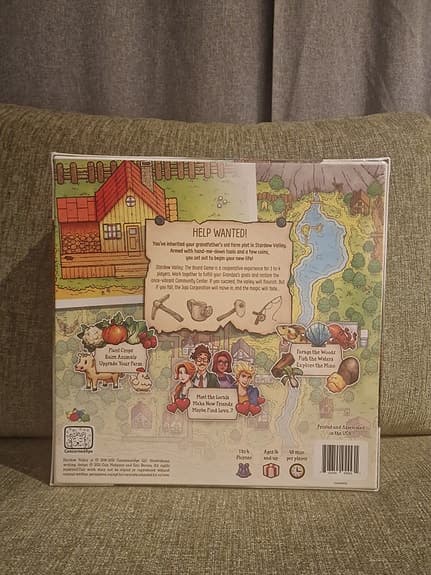 Stardew Valley The Board Game brädspel