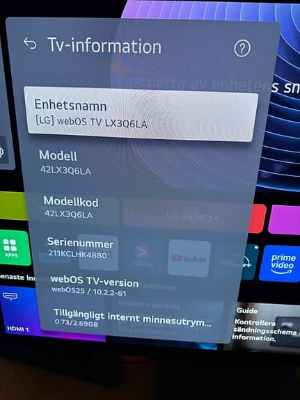 LG flex 42tum