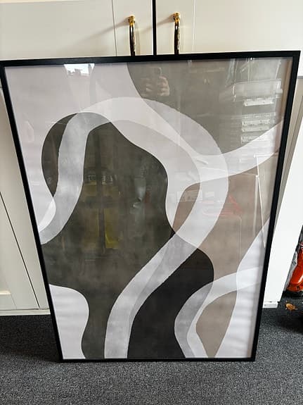 Stor Desenio tavla med ram – 102x72 cm
