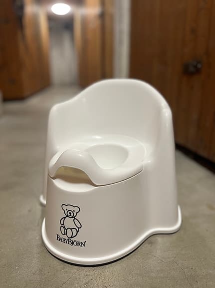 Babybjörn potta vit